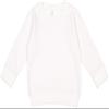 RABBIT SKINS Toddler Fleece Long Sleeve Pullover Sweatshirt, White, 3T view 1