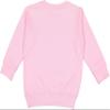RABBIT SKINS Toddler Fleece Long Sleeve Pullover Sweatshirt, Pink, 3T view 2