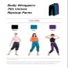 Body Wrappers Ripstop Pants for Dance, Hiking, Workouts and More - Lightweight 100% Nylon Construction with Elastic Waist and Ankle - Unisex Warm Up Pants for Men and Women - Style 701 (Plum, Large) view 2