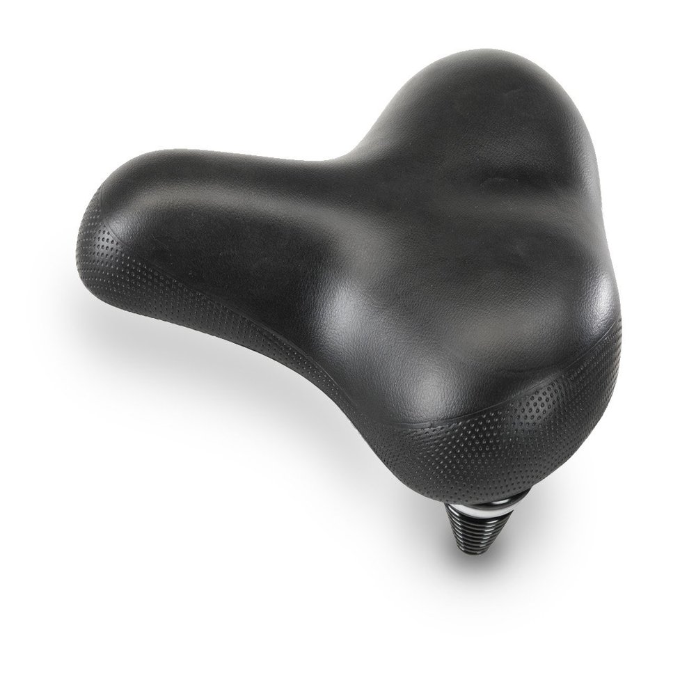 Bottari Bike Accessories Universal Saddle with Reflector - Black