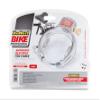 Bottari bike Security Cable Pad Lock with Key Super Tough - White view 1