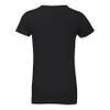 NEXT LEVEL APPAREL Girls Youth Cotton Princess T-Shirt, Dark Black, Small view 3