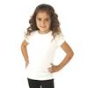 NEXT LEVEL APPAREL Girls Youth Cotton Princess T-Shirt, Classic White, X-Small view 1