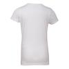 NEXT LEVEL APPAREL Girls Youth Cotton Princess T-Shirt, Classic White, X-Small view 3
