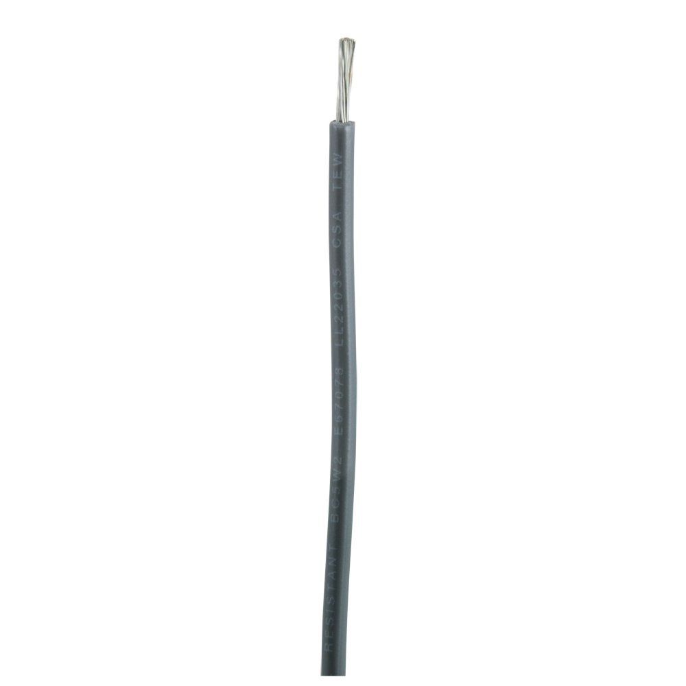 Ancor The Amazing Quality Grey 16 AWG Primary Wire - 100'