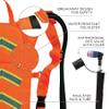 Ergodyne Chill-Its 5155HV High Visibility Low Profile Hydration Pack, Orange view 4