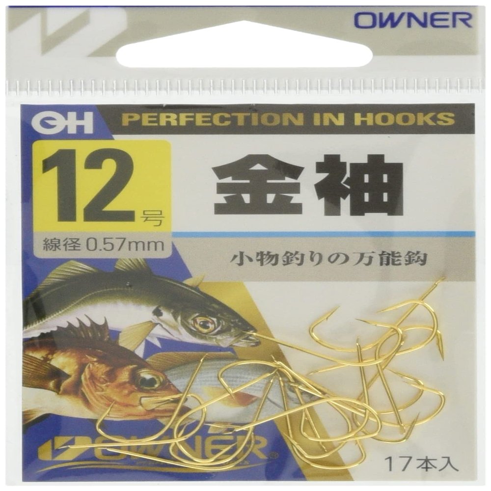 Owner Rose 10284 Gold Sleeve Hook 4 Fishing Hook