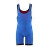 Matman USA The Standard Men's & Boys Reversible Wrestling Singlet Freestyle Greco Roman Folkstyle Blue/Red Made in U.S.A. (Royal/Red, 3X-Small) view 3