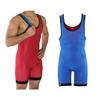 Matman USA The Standard Men's & Boys Reversible Wrestling Singlet Freestyle Greco Roman Folkstyle Blue/Red Made in U.S.A. (Royal/Red, X-Large) view 1