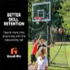 Goalrilla Basketball Yard Guard Easy Fold Defensive Net System Quickly Installs on Any Goalrilla Basketball Hoop view 4