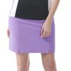 Monterey Club Women's Solid Honeycomb Texture Knit Skirt #2856 (Violet, 2X-Large) view 1