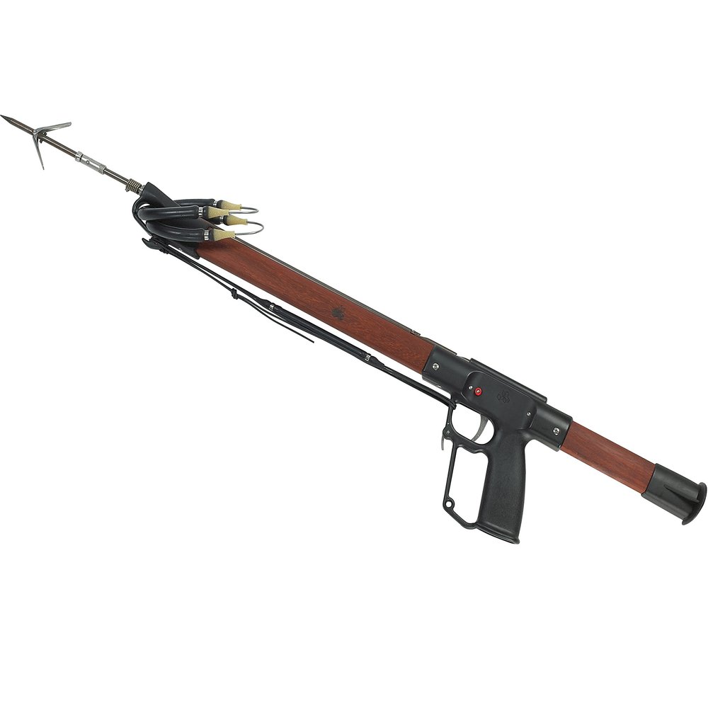 AB Biller Padauk Wood Special Speargun Spearfishing Kit, 48