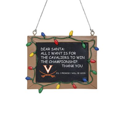 foco NCAA Chalkboard Sign Ornament