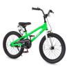 RoyalBaby Freestyle Kids Bike Boys Girls 18 Inch BMX Childrens Bicycle with Kickstand for Ages 5-8 years, Green view 1