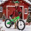 RoyalBaby Freestyle Kids Bike Boys Girls 18 Inch BMX Childrens Bicycle with Kickstand for Ages 5-8 years, Green view 2