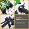 RoyalBaby Freestyle Kids Bike Boys Girls 18 Inch BMX Childrens Bicycle with Kickstand for Ages 5-8 years, Green view 4