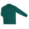 dunbrooke Men's Long Sleeve Superior Polo, Pine, 3X-Large view 1