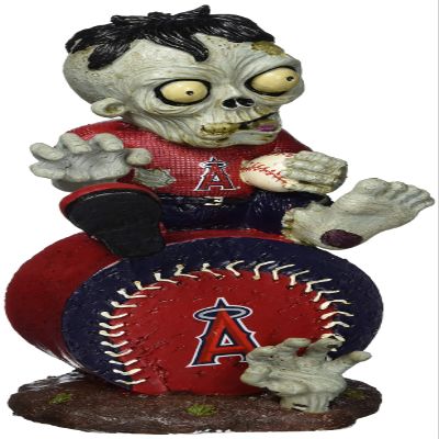 FOCO MLB Los Angeles Angels Sitting On Logo Zombie