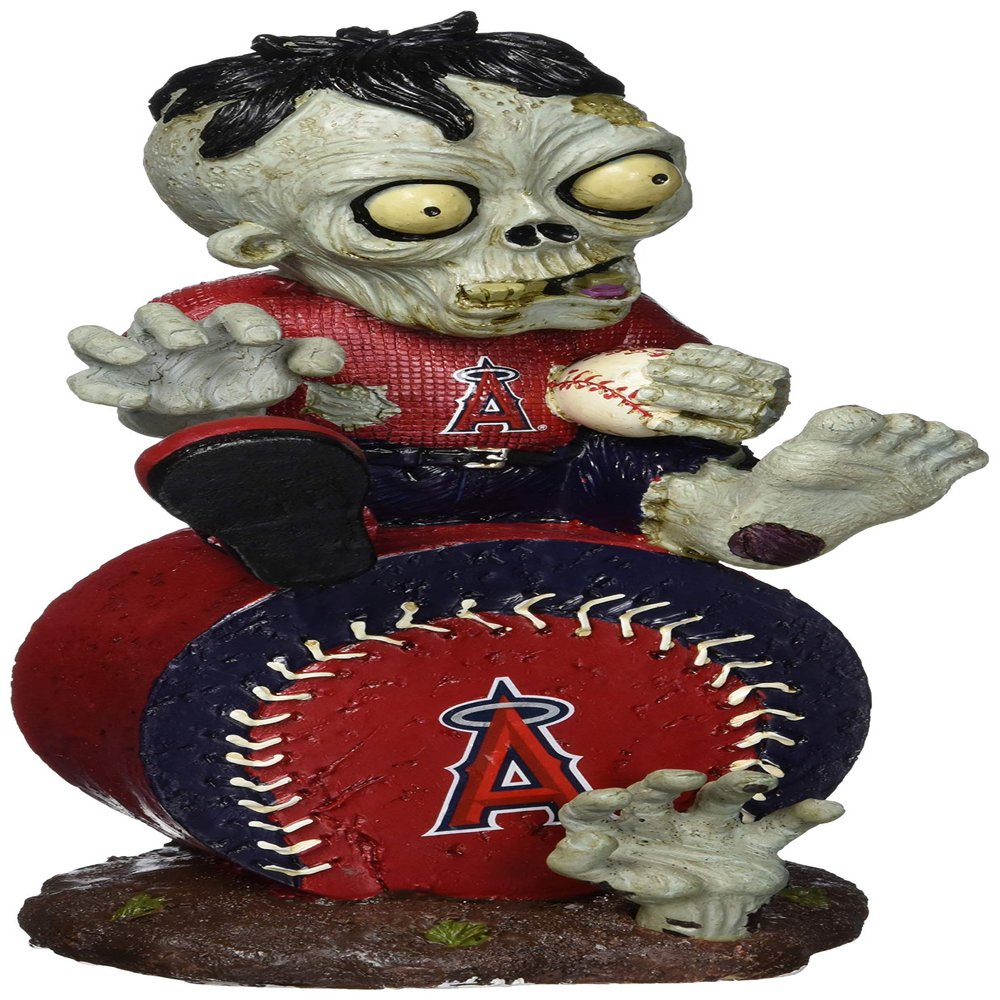 FOCO MLB Los Angeles Angels Sitting On Logo Zombie