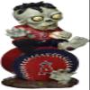 FOCO MLB Los Angeles Angels Sitting On Logo Zombie view 1