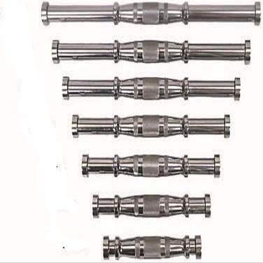 Ader Sporting Goods Pro-fix Contour Dumbbell Handle #1-#10 (Chrome, SDH-A5)