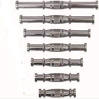 Ader Sporting Goods Pro-fix Contour Dumbbell Handle #1-#10 (Chrome, SDH-A5)