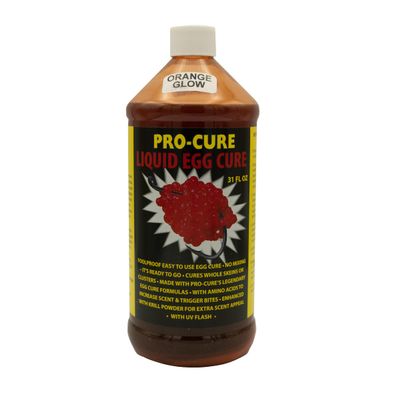 Pro-Cure Liquid Egg Cure, 31 Ounce, Glow Orange