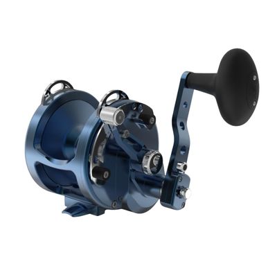 AVET 2-Speed H5.4:1,L2.4:1 Lever Drag Reel, Blue