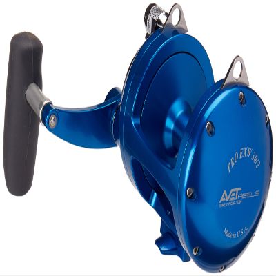 Avet Reels 2-Speed Reel, Blue, Right