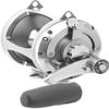 Avet Pro EX Wide 50/2 2-Speed Reel | Right - 6BB, 3.2:1 Ratio - Silver view 1
