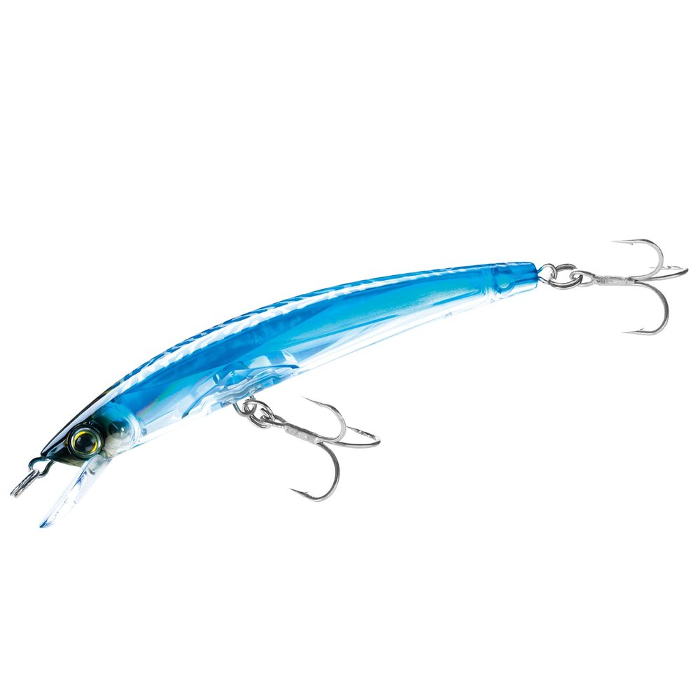 Yo-Zuri Crystal 3D Minnow Floating Lure, Blue Tiger, 3-1/2-Inch