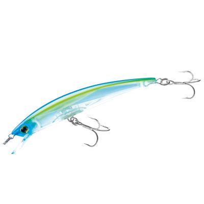 Yo-Zuri Crystal 3D Minnow Floating Lure, Blue Yellow, 4-3/8-Inch