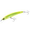 Yo-Zuri Crystal 3D Minnow Floating Lure, Chartreuse Silver, 4-3/8-Inch view 1
