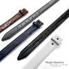 35MM Italian Calfskin Genuine Leather Dress Belt Strap with Snaps 1-3/8"(35mm) Wide (Alligator Brown, 40) view 4