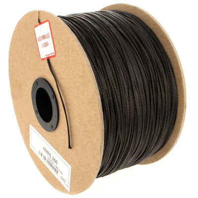ASR Outdoor HMPE 260LB Utility Cord, Multipurpose Braided Line, 1000ft Black