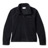Columbia Boys' Little Glacial Half Zip Fleece Jacket, Black, XX-Small view 1
