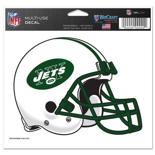New York Jets Multi-Use Colored Decal 5" x 6"