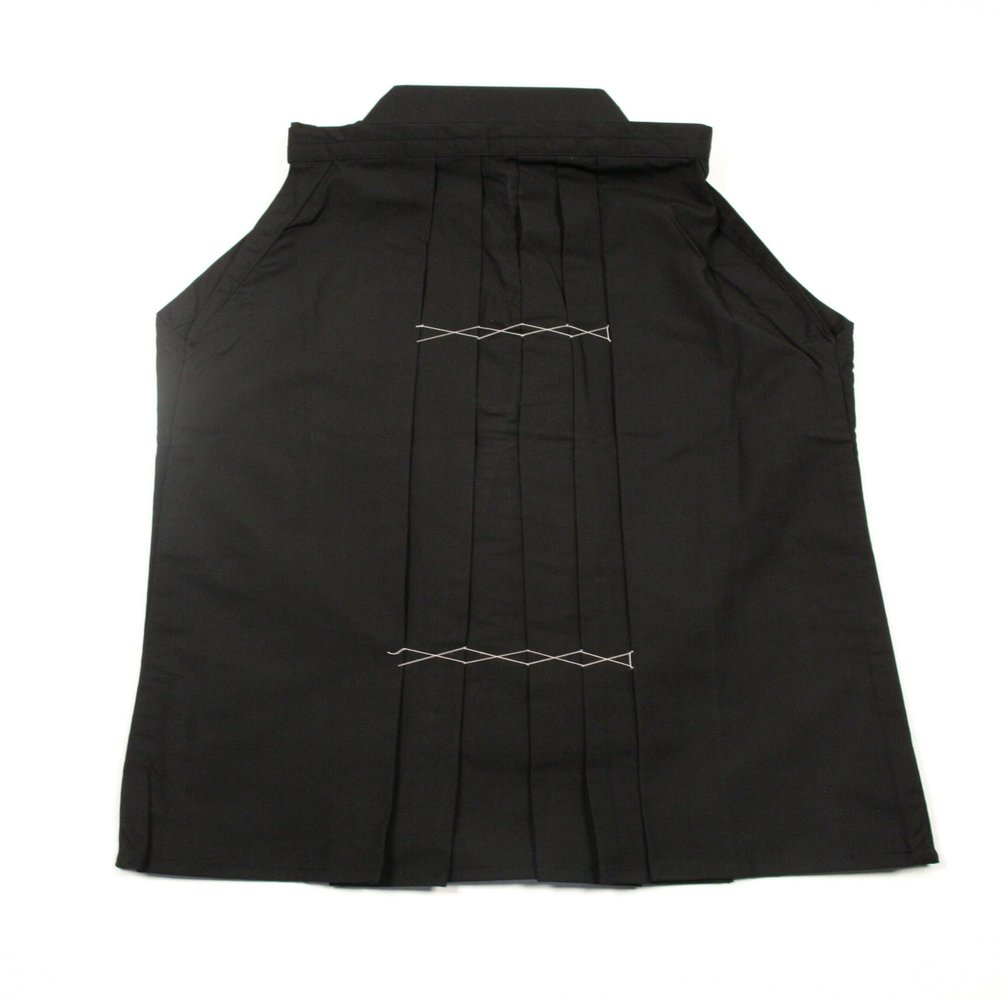 Ace Martial Arts Supply Hakama, Tetron Hakama - Three Colors to Choose from (Black, 000 (20))