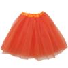 Plus Size Adult Tutu-Princess Costume Ballet Warrior Dash 5K Run Running Skirt (Orange),Plus Size view 1