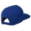 Large Old English C Embroidered Flat Bill Cap - Royal OSFM view 4