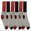 Yacht & Smith 6 Pairs Kids Thermal Winter Socks, Cotton, Boys Girls Winter Crew Socks, Size 6-8 view 1