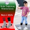 Yacht & Smith 6 Pairs Kids Thermal Winter Socks, Cotton, Boys Girls Winter Crew Socks, Size 6-8 view 3