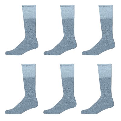 6 Pairs of Yacht & Smith Kids & Children's Cotton Tube Socks, Wholesale Bulk Pack Referee Style, Boys Girls