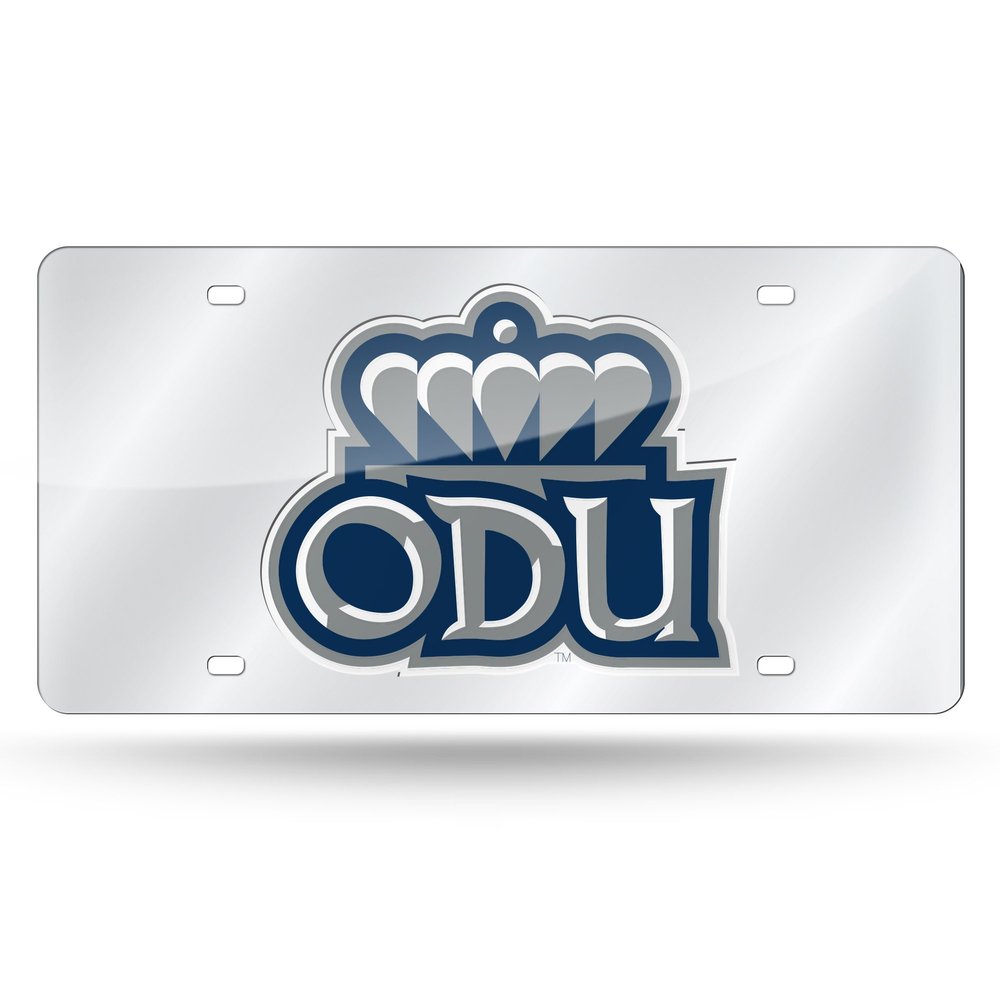 Rico Industries NCAA Old Dominion Monarchs Laser Inlaid Metal License Plate Tag