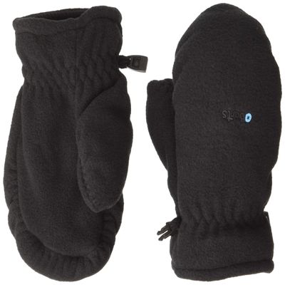 Barts Kids Soft Fleece Mittens - Black - 2-3 Yrs