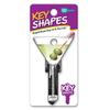 Lucky Line Key Shapes, Martini, House Key Blank, KW1/11, 1 Key (B133K) view 2