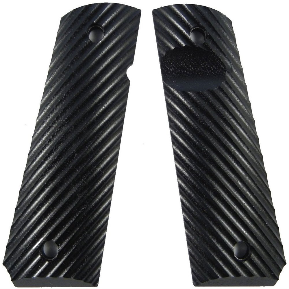LOK Grips Ridgeback 1911 Grips Standard Full Size Commander (Black)