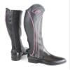 William Hunter Equestrian Hy Two Tone Leather Gaiters - Large view 1