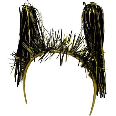 Gift House Headband Black & Gold