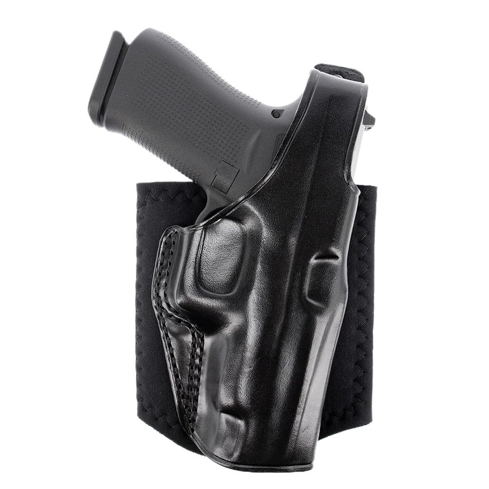 Galco Ankle Glove Holster Compatible with Sig-Sauer P365 X-Macro, Sig-Sauer P365 X-Macro w/wo Red Dot, Black Finish, Right Hand